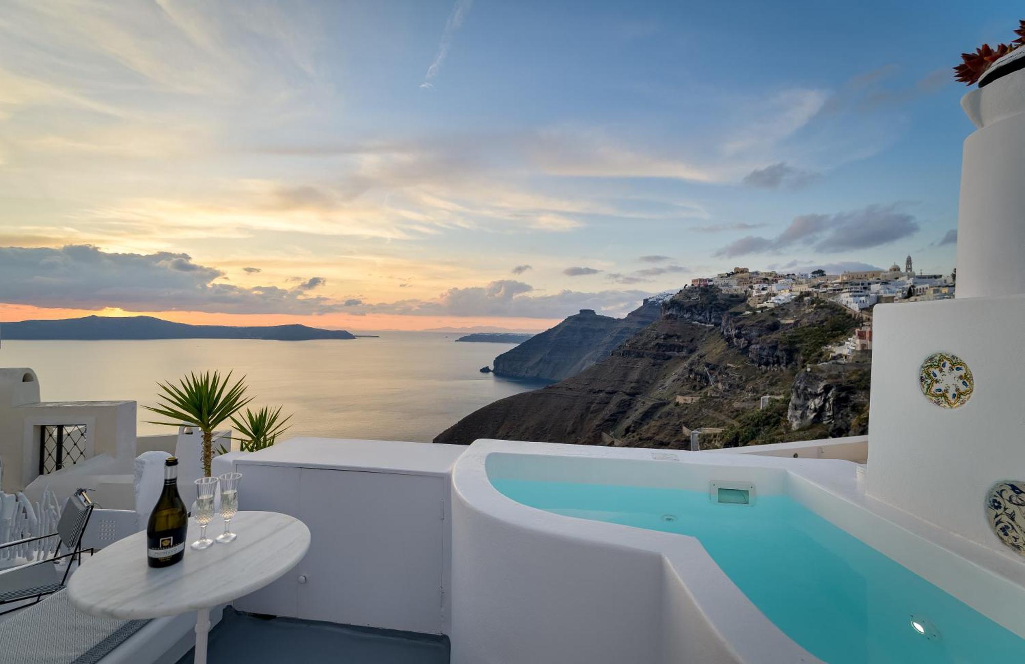 Trieris Villa & Suites Fira  Exterior foto